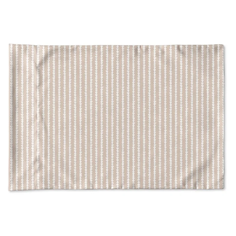 Memory Foam Pillows for Neck SupportTINY TRIANGLE STRIPE TAN Pillow Case By Kavka Designs Memory Foam Pillows for Neck SupportTINY TRIANGLE STRIPE TAN Pillow Case By Kavka Designs