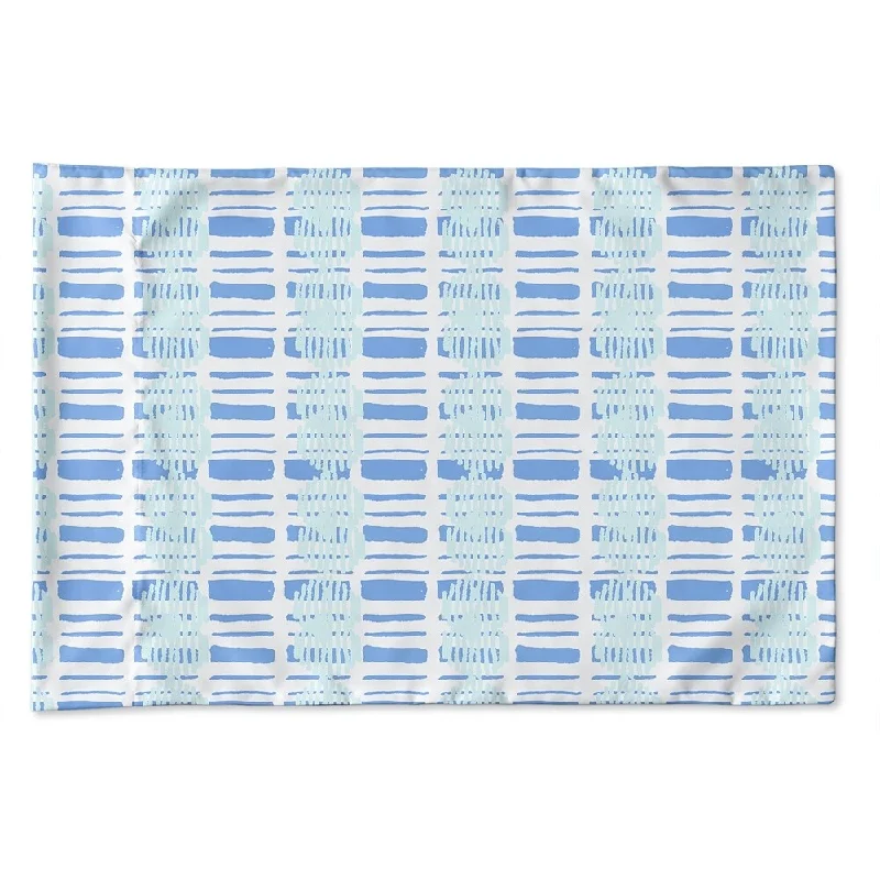 Hypoallergenic Pillows for Allergy SufferersPICNIC PARADE BLUE Pillow Case By Kavka Designs - N/A Hypoallergenic Pillows for Allergy SufferersPICNIC PARADE BLUE Pillow Case By Kavka Designs - N/A