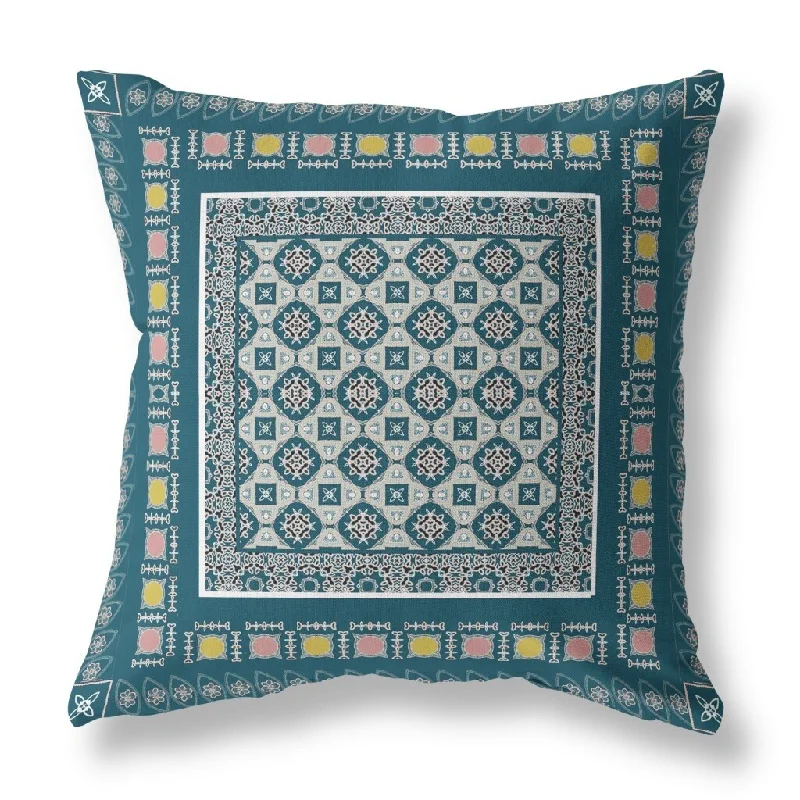 Decorative Pillows for Living Room Makeover16" Blue Beige Block Indoor Outdoor Zippered Throw Pillow Decorative Pillows for Living Room Makeover16" Blue Beige Block Indoor Outdoor Zippered Throw Pillow