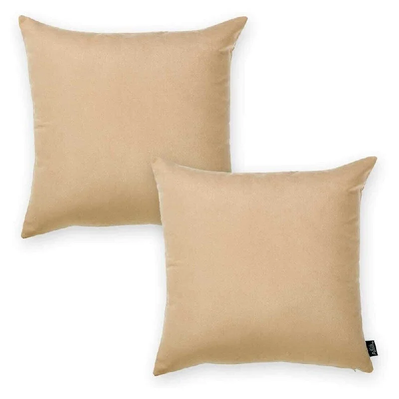 Soft and Fluffy Pillows for Bedroom ComfortPorch & Den Paddock Beige 18-inch Throw Pillow Cover (Set of 2) Soft and Fluffy Pillows for Bedroom ComfortPorch & Den Paddock Beige 18-inch Throw Pillow Cover (Set of 2)