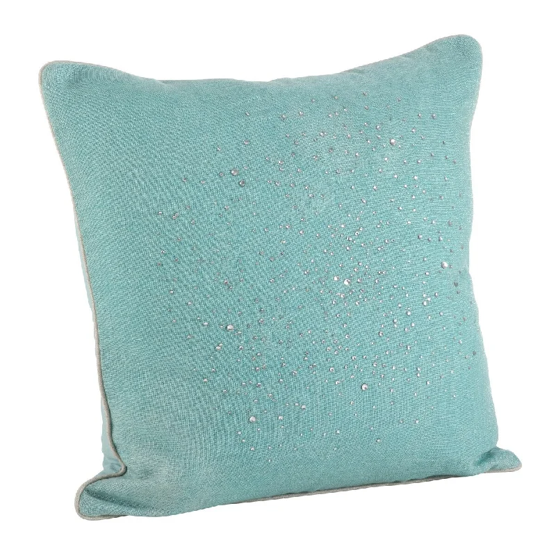 Square Pillows for Modern Home DecorRhinestone Crystal Throw Pillow Cover