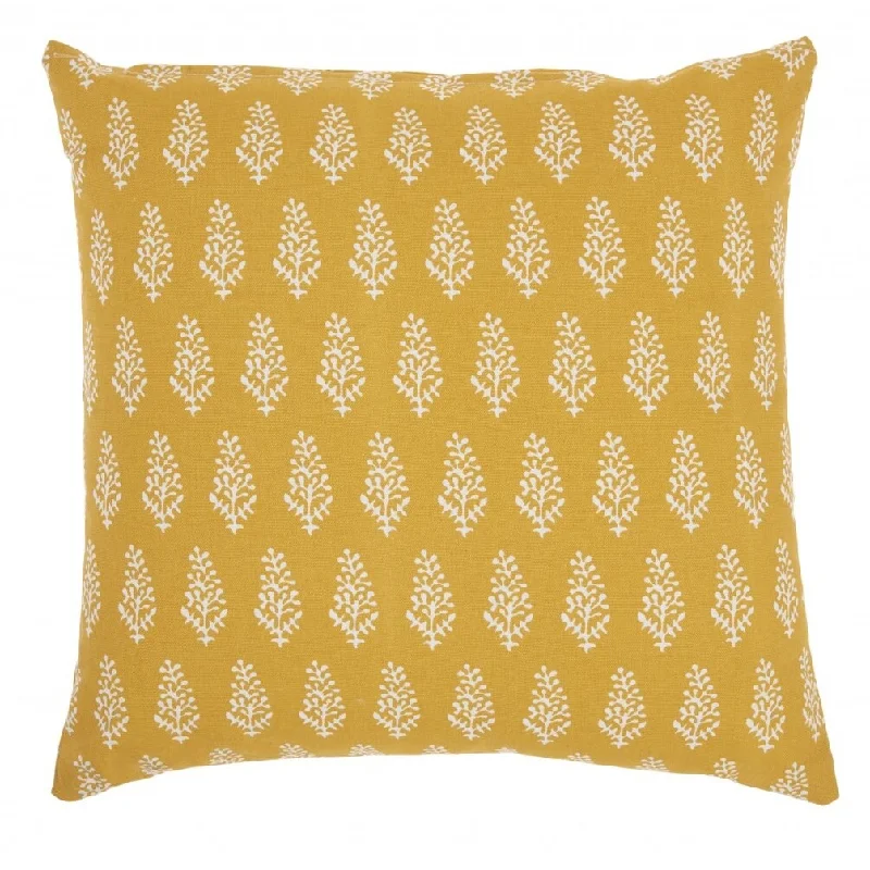 Decorative Pillows for Living Room Makeover18" Yellow and White Coral Reef Pattern Throw Pillow Decorative Pillows for Living Room Makeover18" Yellow and White Coral Reef Pattern Throw Pillow