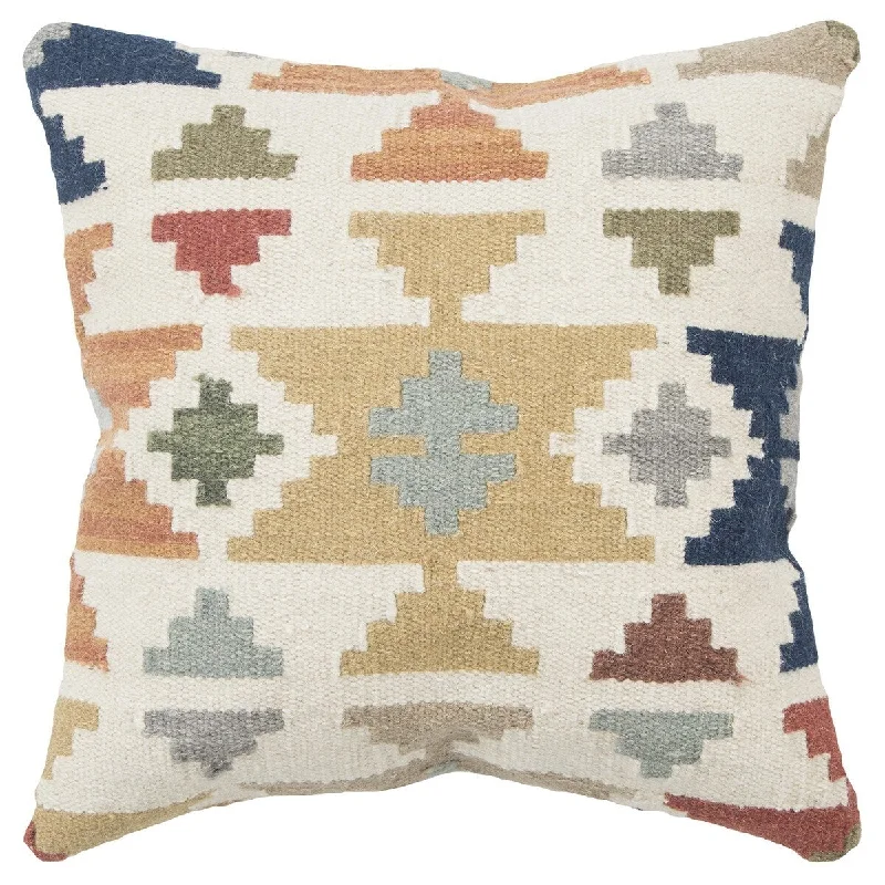 Pregnancy Pillows for Expectant MothersBeige Brown Southwestern Motif Throw Pillow