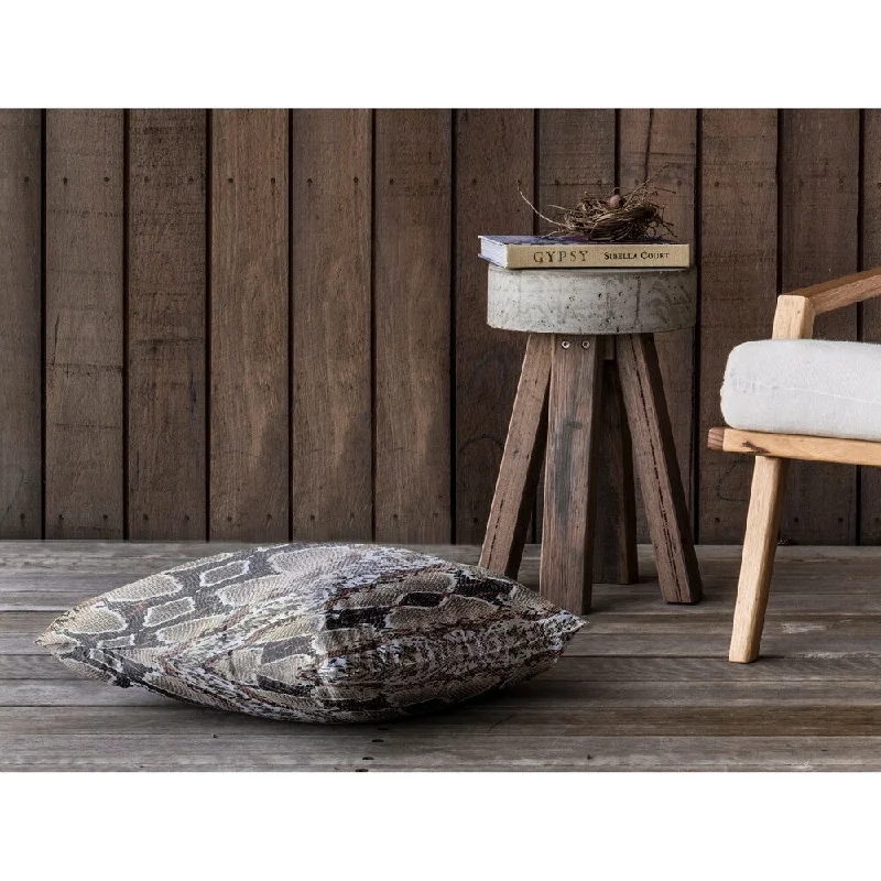Silk Pillows for Smooth Skin and HairCOBRA Floor Pillow By Kavka Designs
