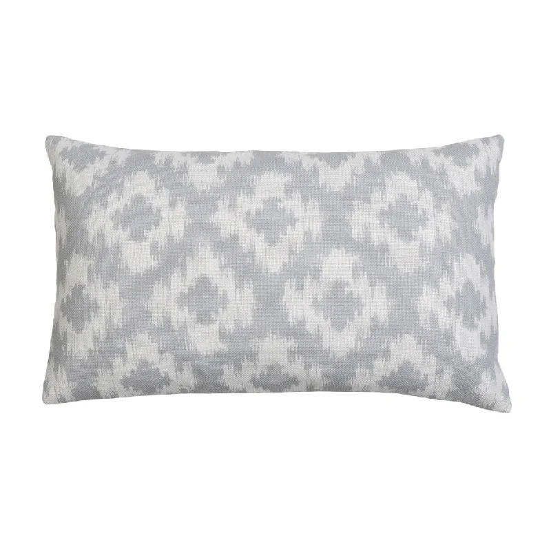 Kids Pillows with Fun Designs12x20 KILTA Printed Franca Faux Linen Flange Pillow