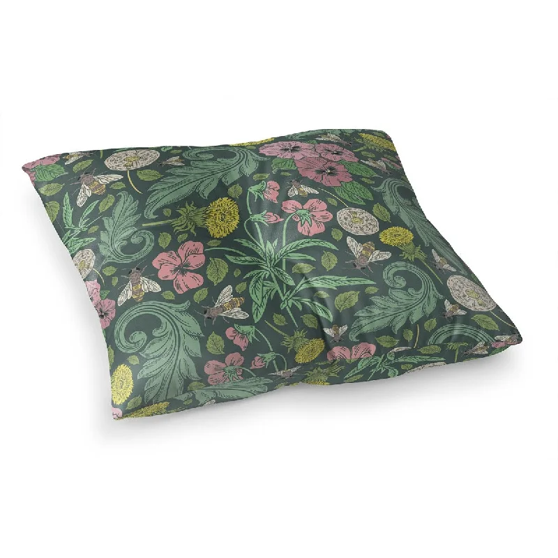 Down Alternative Pillows for Ethical ChoicesDANICA GREEN Floor Pillow By Kavka Designs Down Alternative Pillows for Ethical ChoicesDANICA GREEN Floor Pillow By Kavka Designs