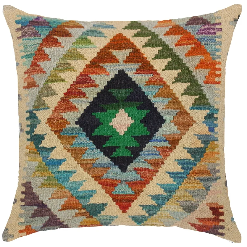 Back Support Pillows for Office ChairsBohemian Kay Hand-Woven Turkish Kilim Throw Pillow 18 in. x 18 in. Back Support Pillows for Office ChairsBohemian Kay Hand-Woven Turkish Kilim Throw Pillow 18 in. x 18 in.