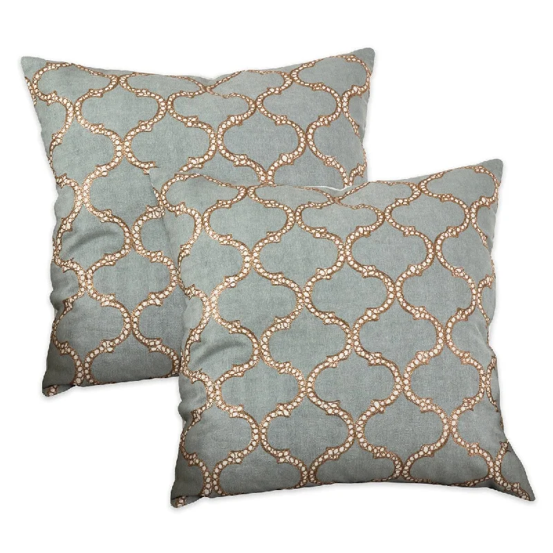 Pregnancy Pillows for Expectant MothersLattice Design Throw Pillow Cover (Set of 2)