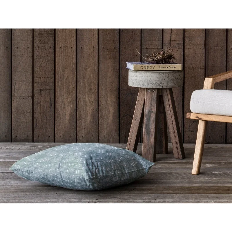 Cotton Pillows for Natural ComfortWONDER GREEN Floor Pillow By Kavka Designs