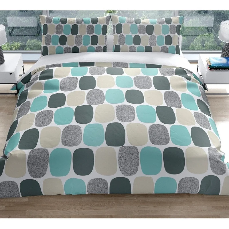 Hypoallergenic Pillows for Allergy SufferersMID CENTURY OVALS TEAL Pillow Case By Kavka Designs - N/A Hypoallergenic Pillows for Allergy SufferersMID CENTURY OVALS TEAL Pillow Case By Kavka Designs - N/A
