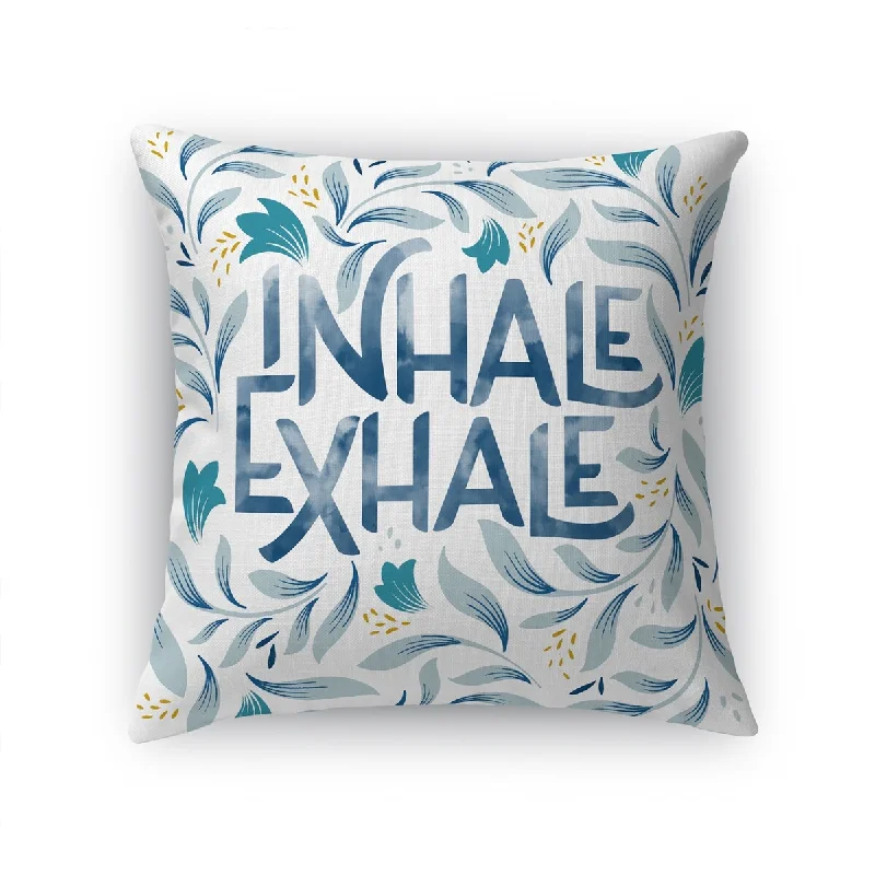 Lumbar Support Pillows for Car SeatsINHALE EXHALE Accent Pillow By Gia Graham