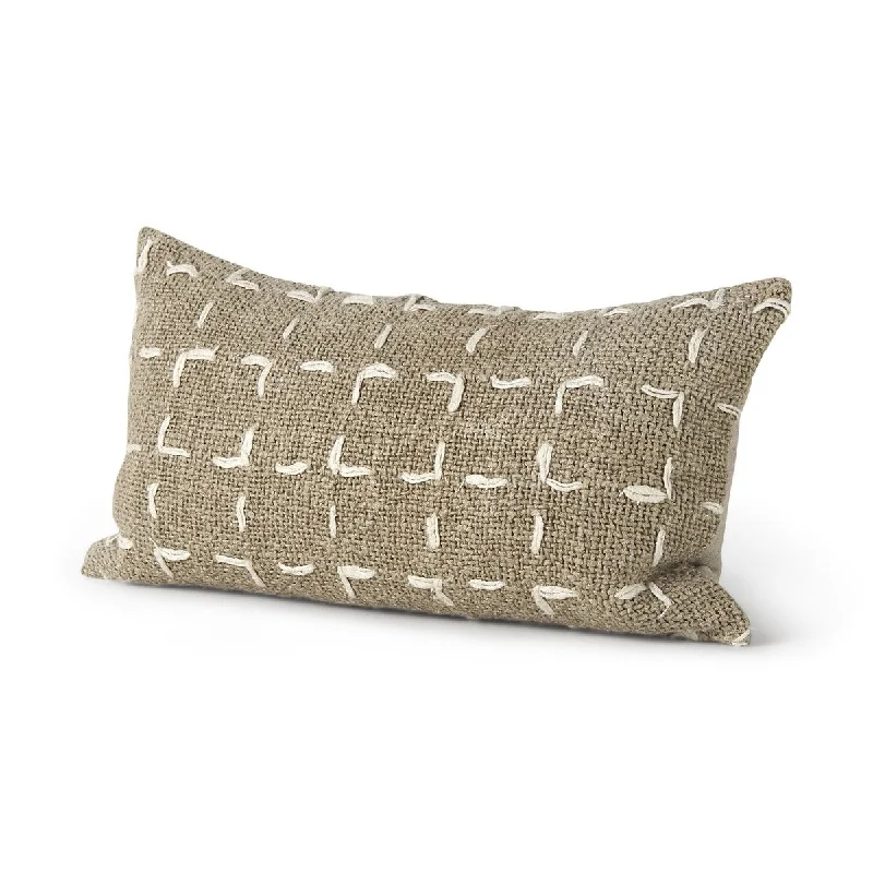 Memory Foam Pillows for Neck SupportRustic Sand and White Decorative Pillow Cover