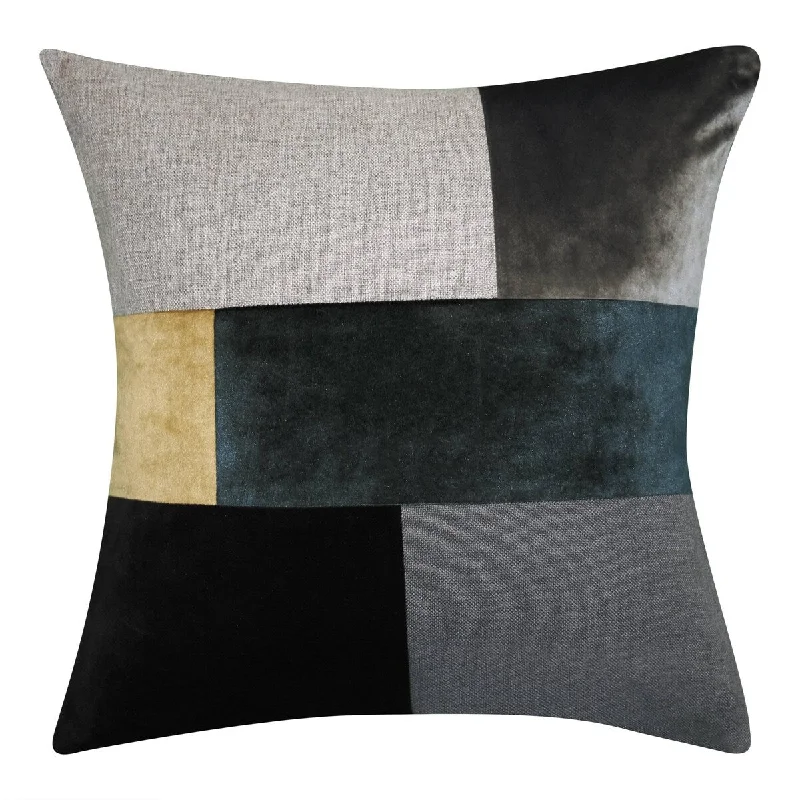 Adjustable Pillows for Customized ComfortEdie At Home Color Block 20x20 Decorative Pillow, Teal Adjustable Pillows for Customized ComfortEdie At Home Color Block 20x20 Decorative Pillow, Teal