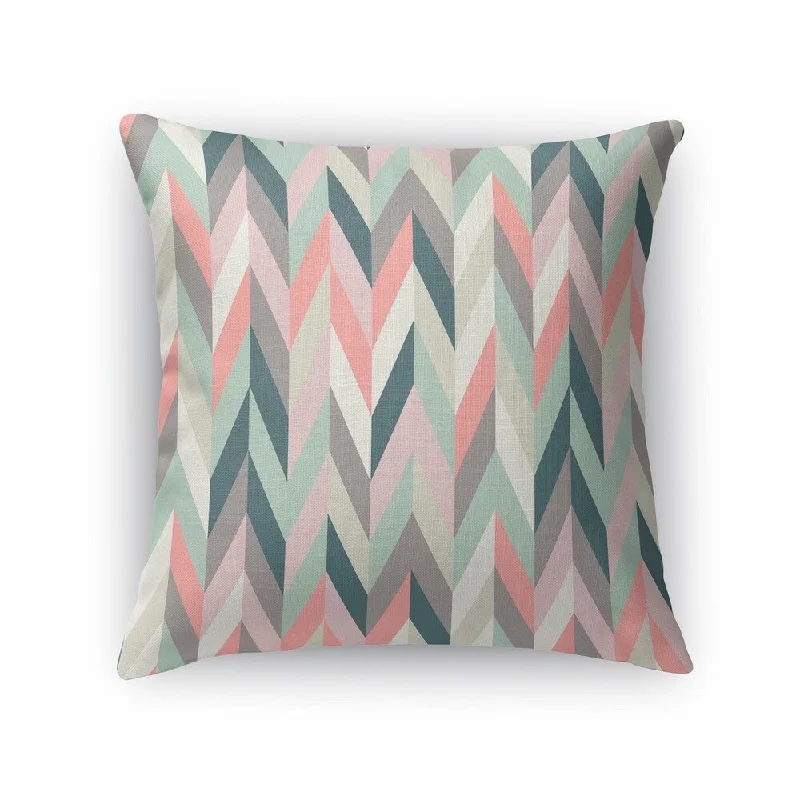 Velvet Pillows for a Touch of EleganceAARON PINK Accent Pillow By Kavka Designs
