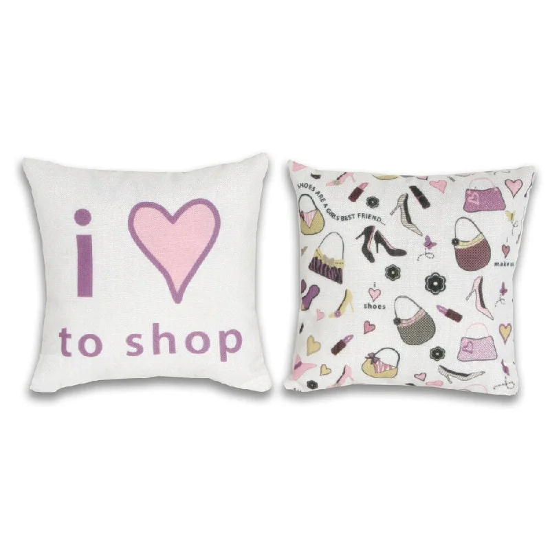 Adjustable Pillows for Customized ComfortLove Shopping 8x8-inch Decorative Pillow Set (Set of 2) Adjustable Pillows for Customized ComfortLove Shopping 8x8-inch Decorative Pillow Set (Set of 2)