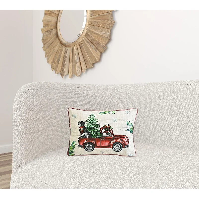 Orthopedic Pillows for Back Pain ReliefHomeRoots 13" X 18" Dog Red Truck and Christmas Tree Throw Pillow Orthopedic Pillows for Back Pain ReliefHomeRoots 13" X 18" Dog Red Truck and Christmas Tree Throw Pillow