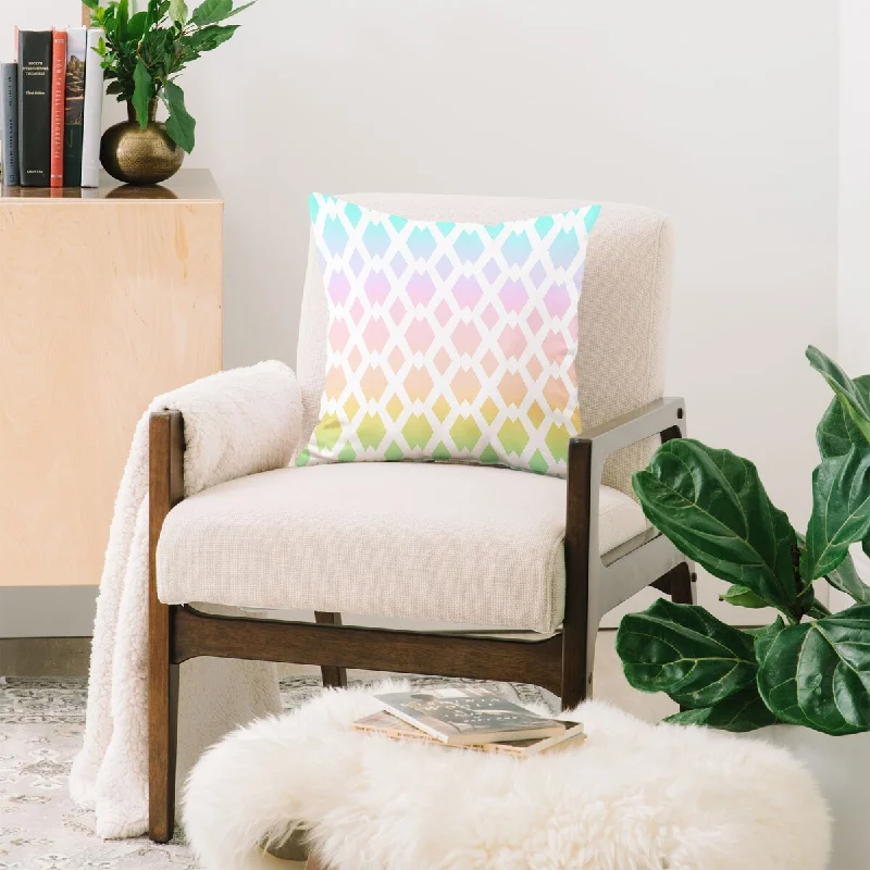 Cotton Pillows for Natural ComfortDeny Designs Lattice Pastel Rainbow Reversible Throw Pillow (4 Size Options) Cotton Pillows for Natural ComfortDeny Designs Lattice Pastel Rainbow Reversible Throw Pillow (4 Size Options)
