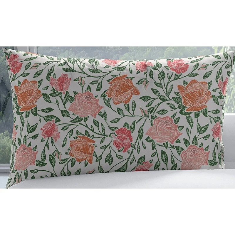 Memory Foam Pillows for Neck SupportZINNIA LIGHT Pillow Case By Kavka Designs