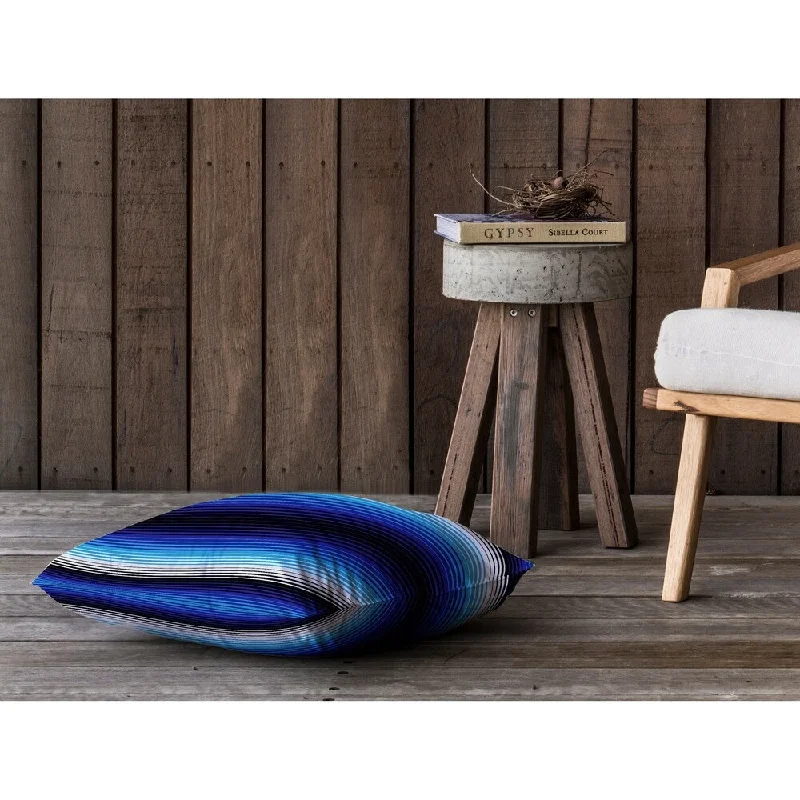 Feather Pillows for a Luxurious SleepSERAPE STRIPES BLUE Floor Pillow By Kavka Designs Feather Pillows for a Luxurious SleepSERAPE STRIPES BLUE Floor Pillow By Kavka Designs