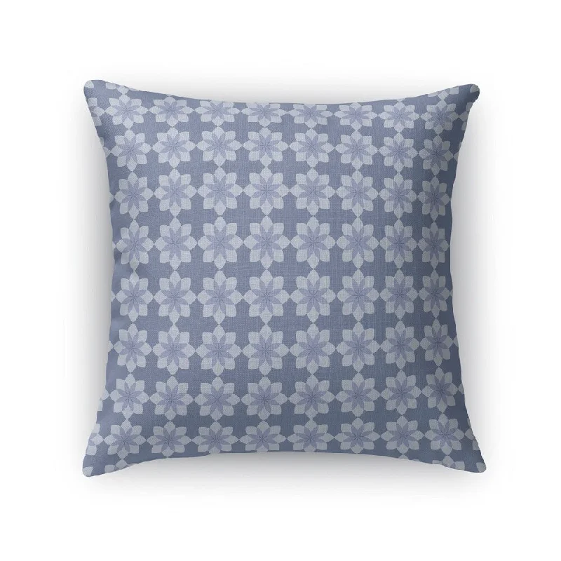 Plush Pillows for a Cozy BedFLOWERETTE STONEWASH Accent Pillow By Kavka Designs