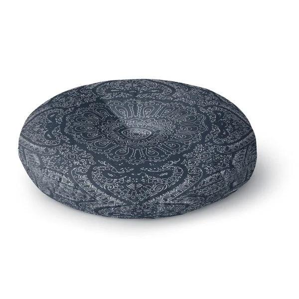 Lumbar Support Pillows for Car SeatsKavka Designs Mandala Blue Floor Pillow