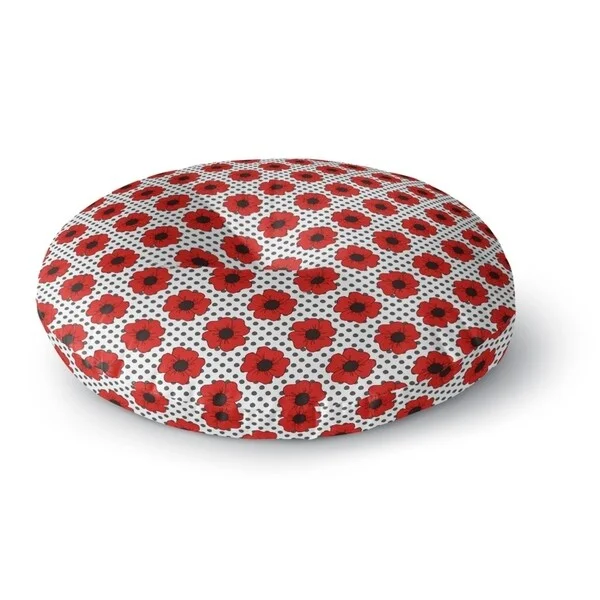 Velvet Pillows for a Touch of EleganceKavka Designs Flanders Fields Red/Grey Floor Pillow Velvet Pillows for a Touch of EleganceKavka Designs Flanders Fields Red/Grey Floor Pillow