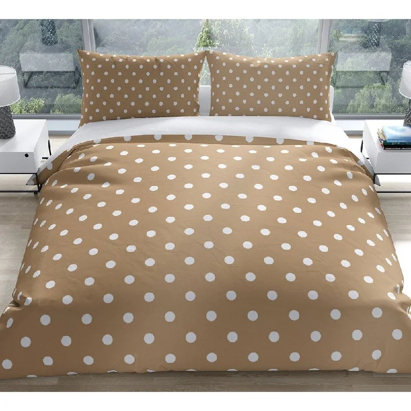Pregnancy Pillows for Expectant MothersPOLKA DOTS TAN Pillow Case By Kavka Designs