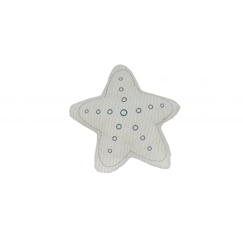Feather Pillows for a Luxurious SleepWhite With Blue 3D Shape Star Pillow