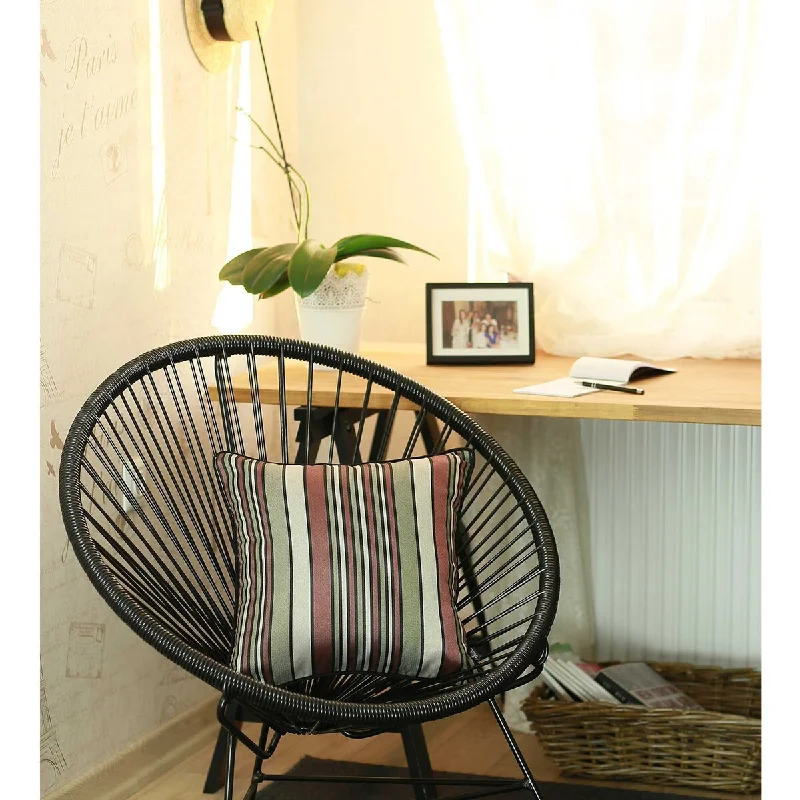 Adjustable Pillows for Customized Comfort17"x 17" Jacquard Stripe Shadows Decorative Throw Pillow Cover Adjustable Pillows for Customized Comfort17"x 17" Jacquard Stripe Shadows Decorative Throw Pillow Cover