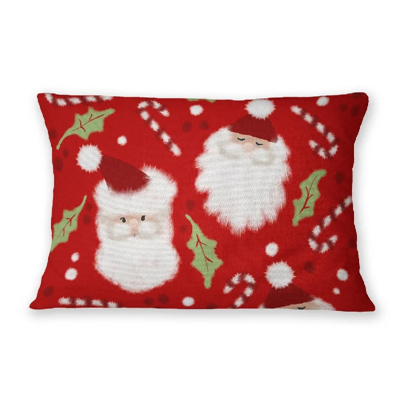 Soft and Fluffy Pillows for Bedroom ComfortSANTA & CANDYCANES Interior Collection