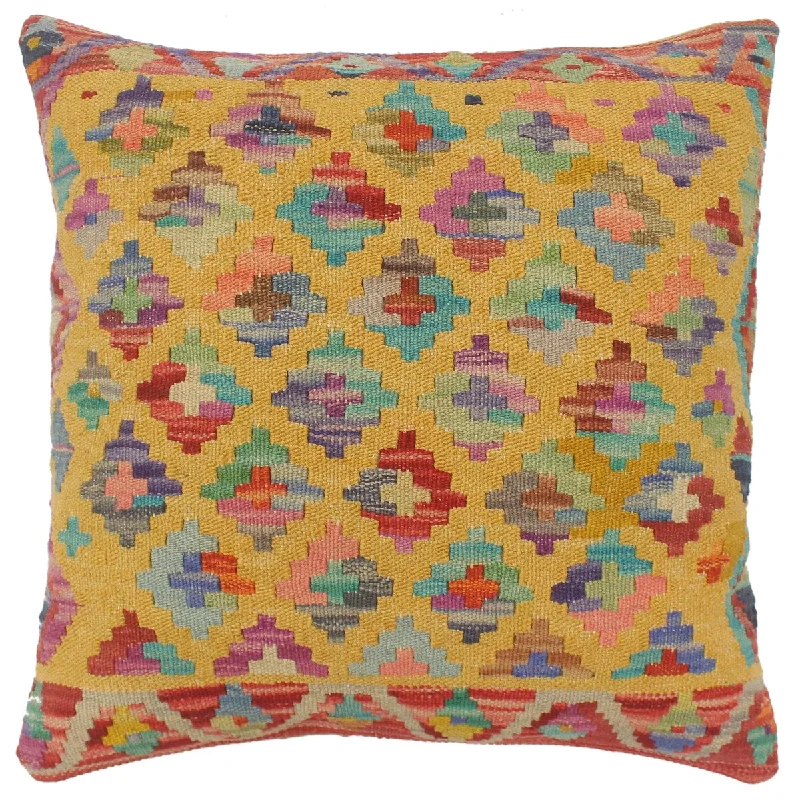 Firm Pillows for Side SleepersRustic Turkish Middleto Hand Woven Kilim Pillow