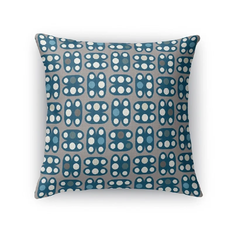Silk Pillows for Smooth Skin and HairCOOGEE BLUE Accent Pillow By Kavka Designs