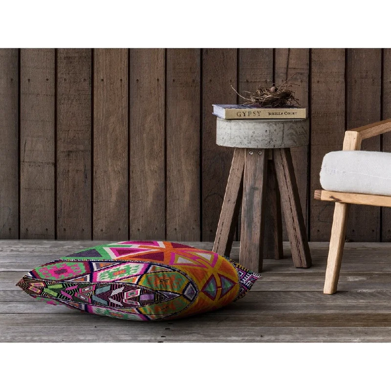 Lumbar Support Pillows for Car SeatsAZTEC TRIBAL MULTI Floor Pillow By Kavka Designs Lumbar Support Pillows for Car SeatsAZTEC TRIBAL MULTI Floor Pillow By Kavka Designs
