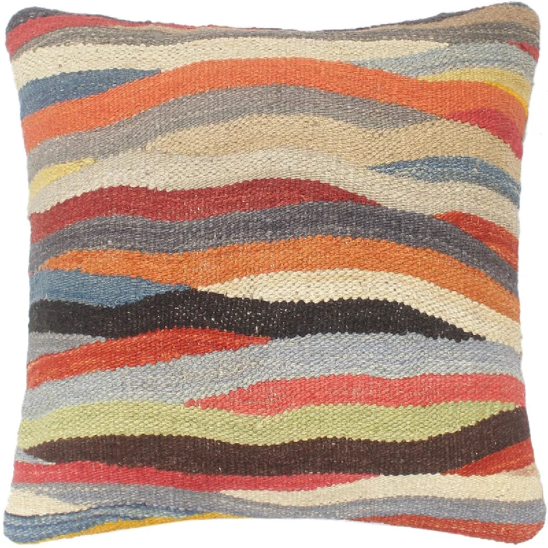 Firm Pillows for Side SleepersTurkish Scandinavian Sargent Hand Woven Kilim Pillow