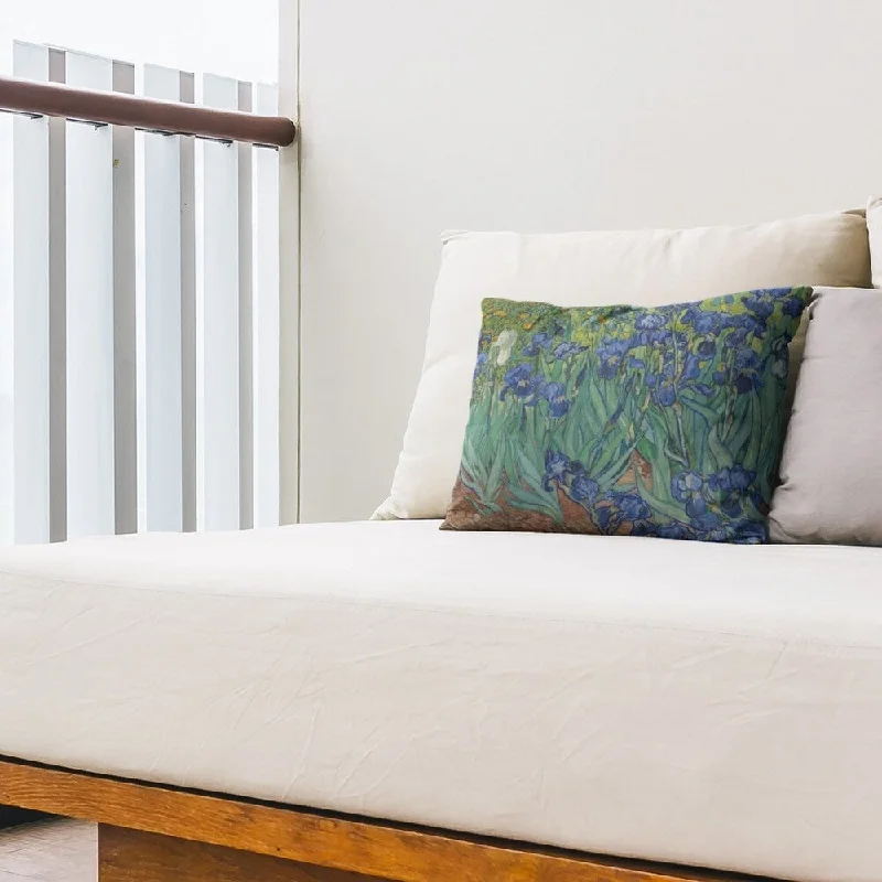 Bolster Pillows for Sofa DecorationIrises Outdoor Lumbar Pillow