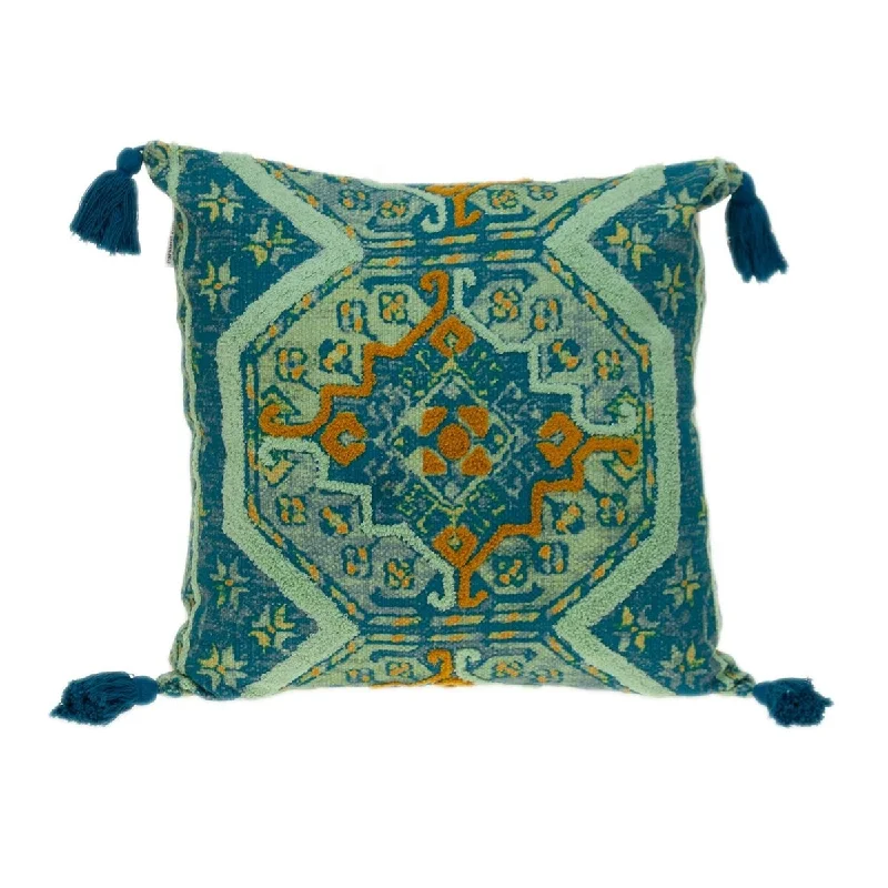 Soft and Fluffy Pillows for Bedroom ComfortMulticolor Jacquard Woven Throw Pillow
