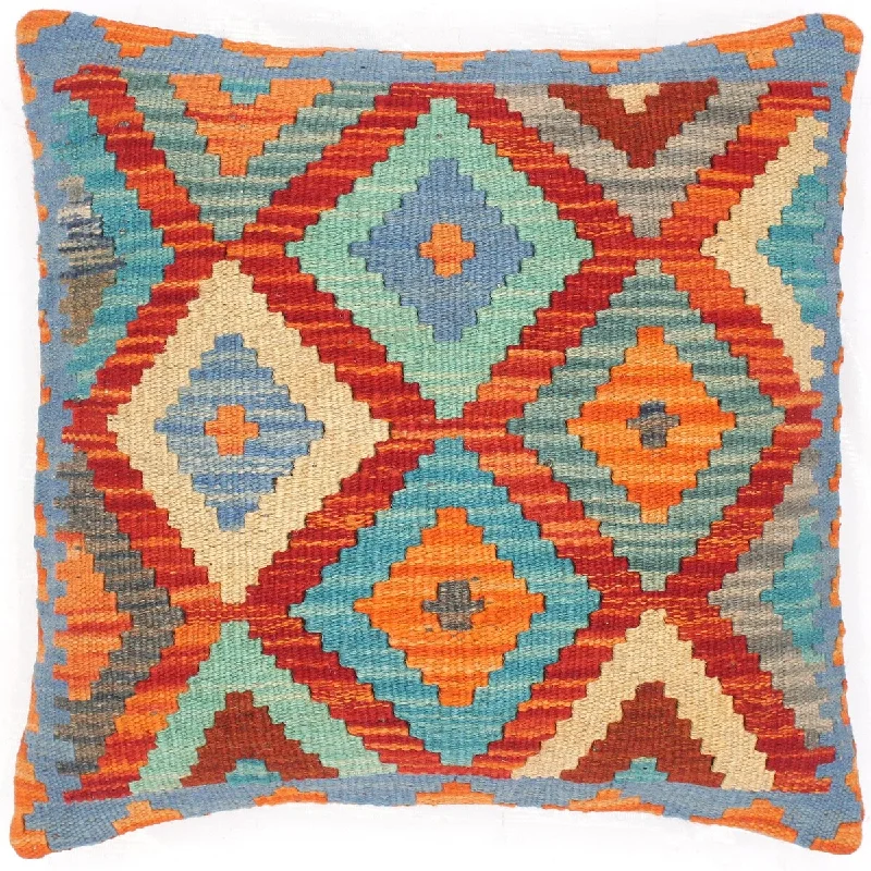 Silk Pillows for Smooth Skin and HairVintage Rosalind Hand-Woven Turkish Kilim Throw Pillow 18 in. x 18 in. Silk Pillows for Smooth Skin and HairVintage Rosalind Hand-Woven Turkish Kilim Throw Pillow 18 in. x 18 in.