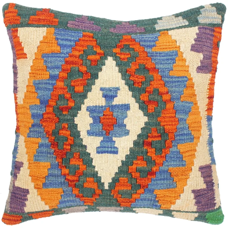 Adjustable Pillows for Customized ComfortBoho Chic Kirsten Hand-Woven Turkish Kilim Pillow 18 in. x 18 in. Adjustable Pillows for Customized ComfortBoho Chic Kirsten Hand-Woven Turkish Kilim Pillow 18 in. x 18 in.