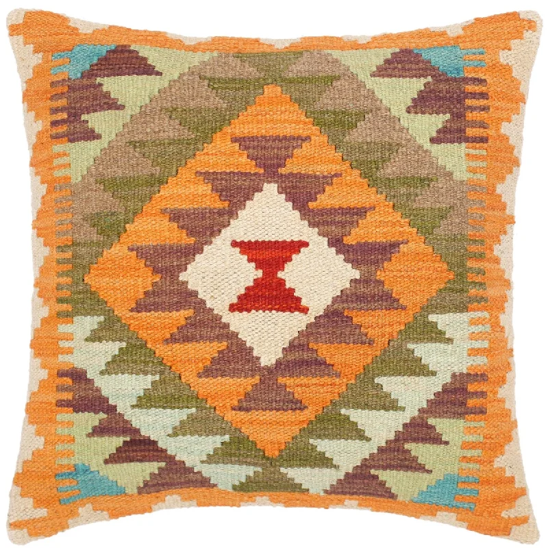 Decorative Pillows for Living Room MakeoverBauhaus Delaine Hand-Woven Turkish Kilim Throw Pillow 18 in. x 18 in. Decorative Pillows for Living Room MakeoverBauhaus Delaine Hand-Woven Turkish Kilim Throw Pillow 18 in. x 18 in.