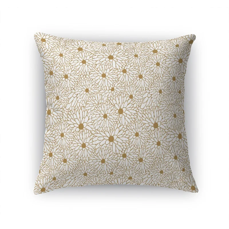 Adjustable Pillows for Customized ComfortGARDEN STENCIL GOLD Accent Pillow By Kavka Designs Adjustable Pillows for Customized ComfortGARDEN STENCIL GOLD Accent Pillow By Kavka Designs