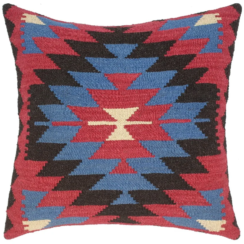 Velvet Pillows for a Touch of EleganceBoho Chic Larhonda Hand-Woven Turkish Kilim Pillow 20 in. x 20 in. Velvet Pillows for a Touch of EleganceBoho Chic Larhonda Hand-Woven Turkish Kilim Pillow 20 in. x 20 in.