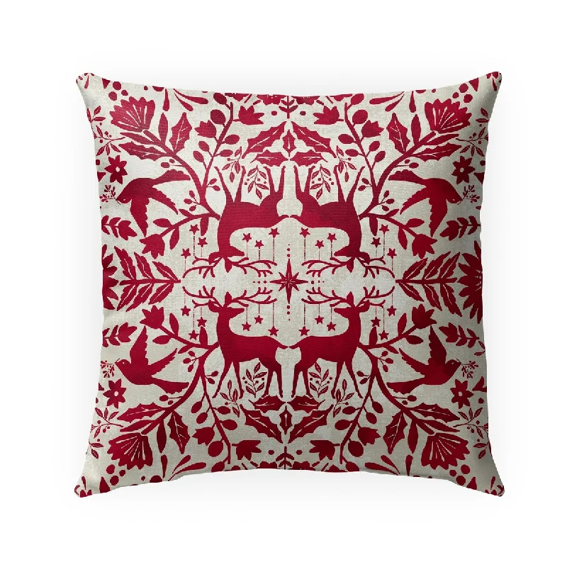 Kids Pillows with Fun DesignsA WINTER HOLIDAY Indoor|Outdoor Pillow