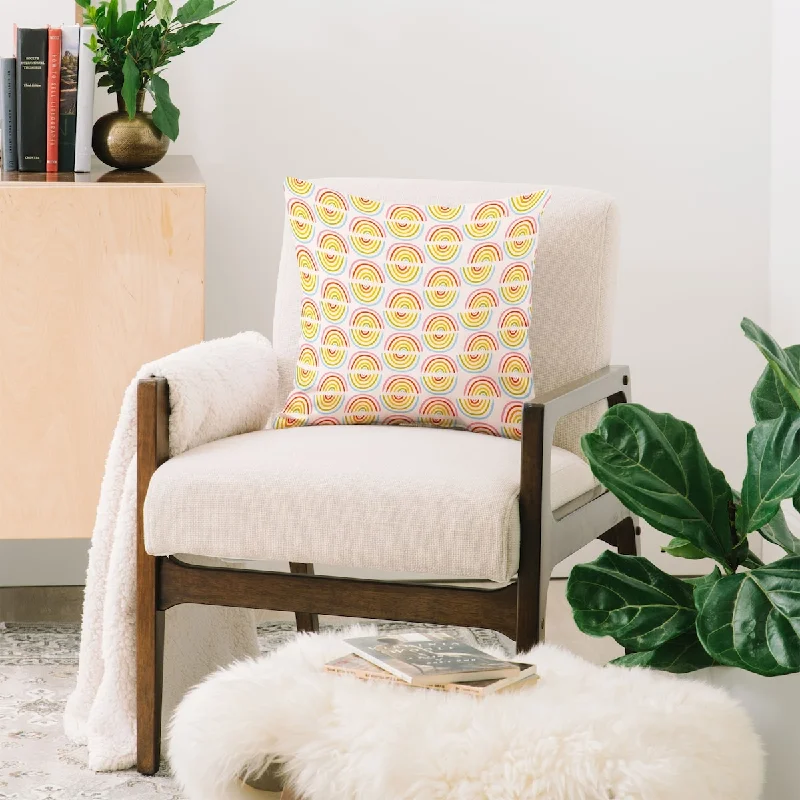 Feather Pillows for a Luxurious SleepDoodle By Meg Doodle Rainbow Print Throw Pillow Feather Pillows for a Luxurious SleepDoodle By Meg Doodle Rainbow Print Throw Pillow