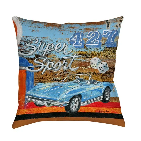 Bolster Pillows for Sofa DecorationMuscle Cars IV Decorative Pillow