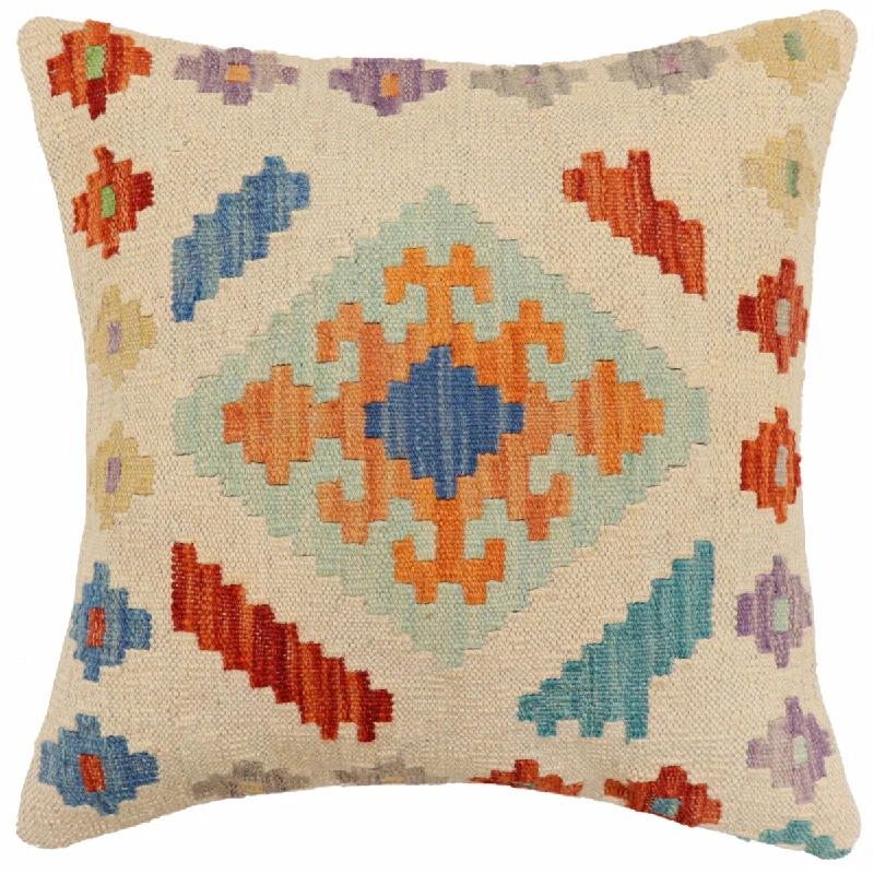 Pregnancy Pillows for Expectant MothersBohemian Walton Turkish Hand-Woven Kilim Pillow - 18'' x 18'' Pregnancy Pillows for Expectant MothersBohemian Walton Turkish Hand-Woven Kilim Pillow - 18'' x 18''