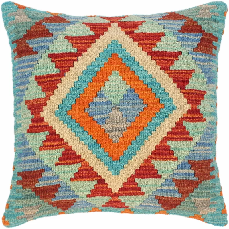 Back Support Pillows for Office ChairsVintage Kristel Hand-Woven Turkish Kilim Throw Pillow 18 in. x 18 in. Back Support Pillows for Office ChairsVintage Kristel Hand-Woven Turkish Kilim Throw Pillow 18 in. x 18 in.