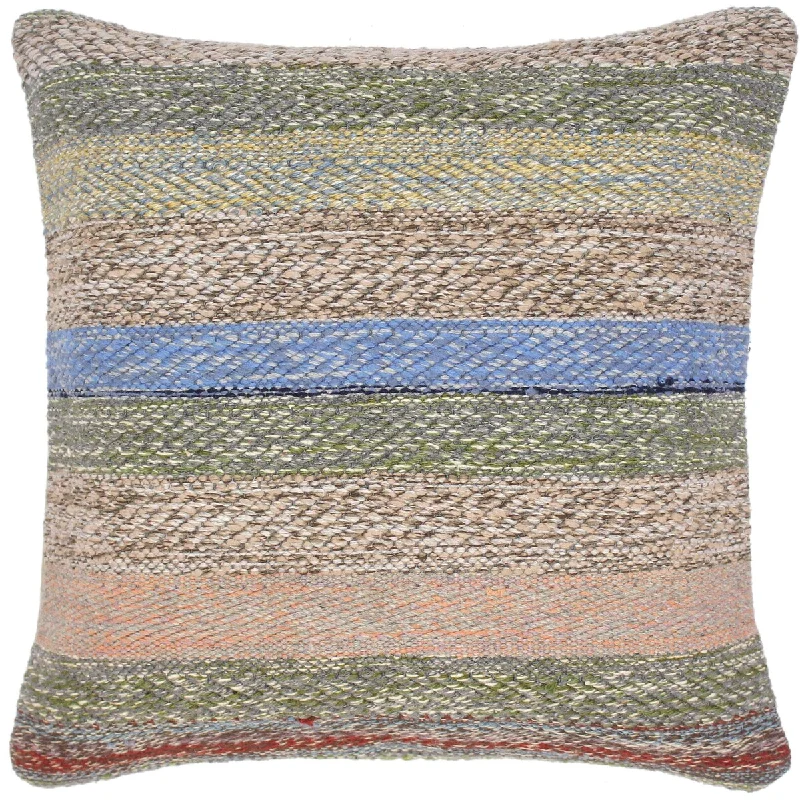 Decorative Pillows for Living Room MakeoverModern Regan Hand-Woven Turkish Kilim Pillow 18 in. x 18 in. Decorative Pillows for Living Room MakeoverModern Regan Hand-Woven Turkish Kilim Pillow 18 in. x 18 in.