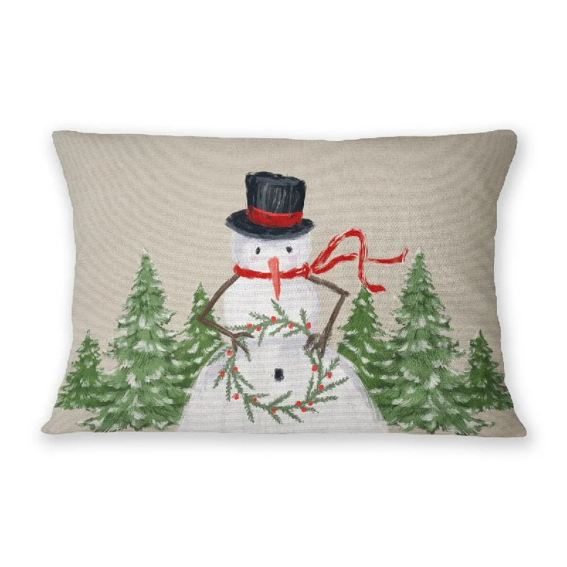 Hypoallergenic Pillows for Allergy SufferersWOODLAND SNOWMAN Interior Collection