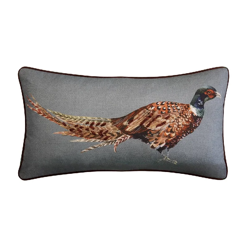 Adjustable Pillows for Customized ComfortEdie At Home Pretty Pheasant 13x25 Decorative Pillow, Dark Blue Adjustable Pillows for Customized ComfortEdie At Home Pretty Pheasant 13x25 Decorative Pillow, Dark Blue