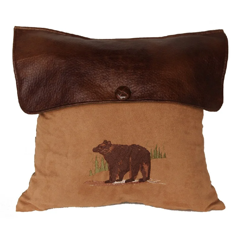 Firm Pillows for Side Sleepers18-inch Lodge Bear Pillow